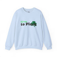 Load image into Gallery viewer, "Too Cute to Pinch" (BLACK) - Unisex Heavy Blend™ Crewneck Sweatshirt