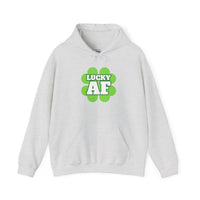 Load image into Gallery viewer, "LUCKY AF" Unisex Heavy Blend™ Hooded Sweatshirt