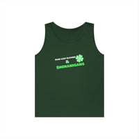 Load image into Gallery viewer, "Four Leaf Clovers &amp; Shenanigans" - Unisex Heavy Cotton Tank Top