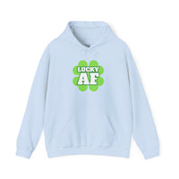 Load image into Gallery viewer, "LUCKY AF" Unisex Heavy Blend™ Hooded Sweatshirt