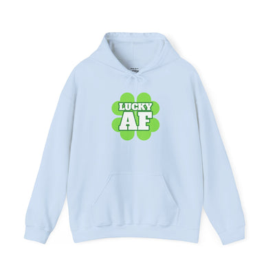 "LUCKY AF" Unisex Heavy Blend™ Hooded Sweatshirt