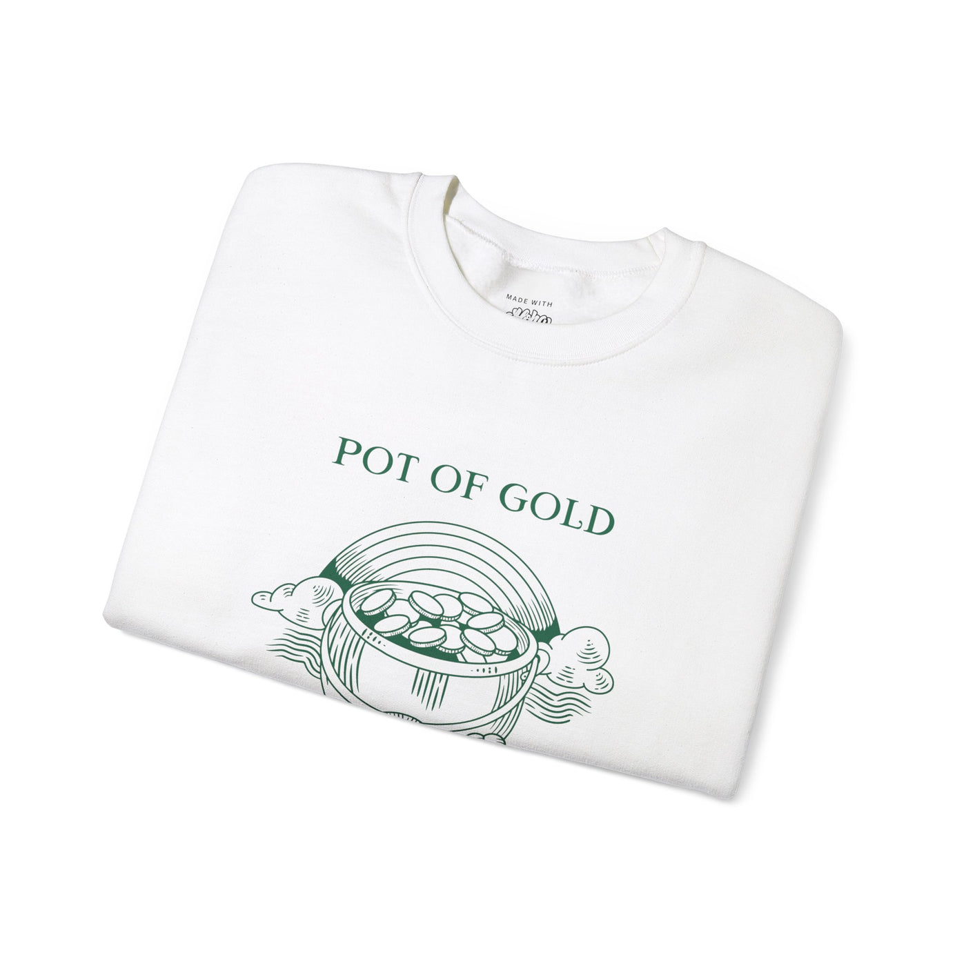 "POT OF GOLD" - Unisex Heavy Blend™ Crewneck Sweatshirt