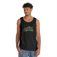 Load image into Gallery viewer, "SASSY LASSIE" - Unisex Heavy Cotton Tank Top