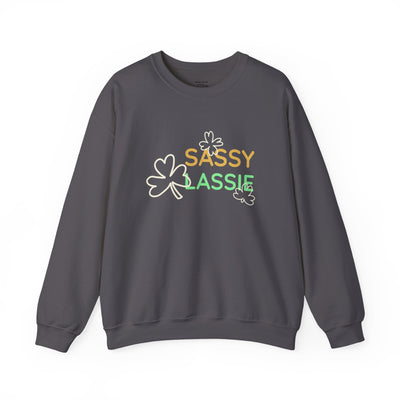 "SASSY LASSIE" - Unisex Heavy Blend™ Crewneck Sweatshirt