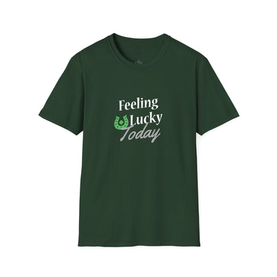 "FEELING LUCKY TODAY" - Unisex Softstyle T-Shirt