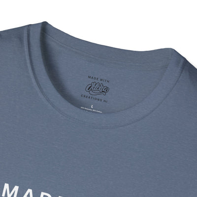 NEW LOGO - Unisex Softstyle T-Shirt (WHITE)