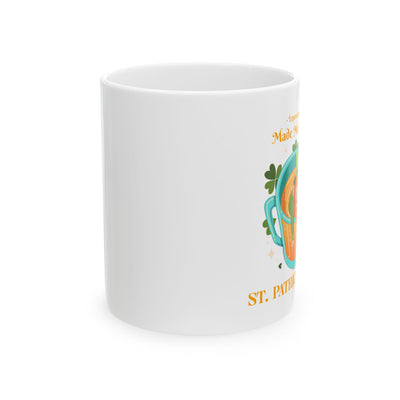 "Leprechauns Made Me Do It" - Ceramic Mug, (11oz, 15oz)