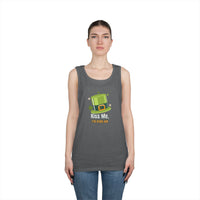 Load image into Gallery viewer, "Kiss Me, I'm Irish-ish" - Unisex Heavy Cotton Tank Top