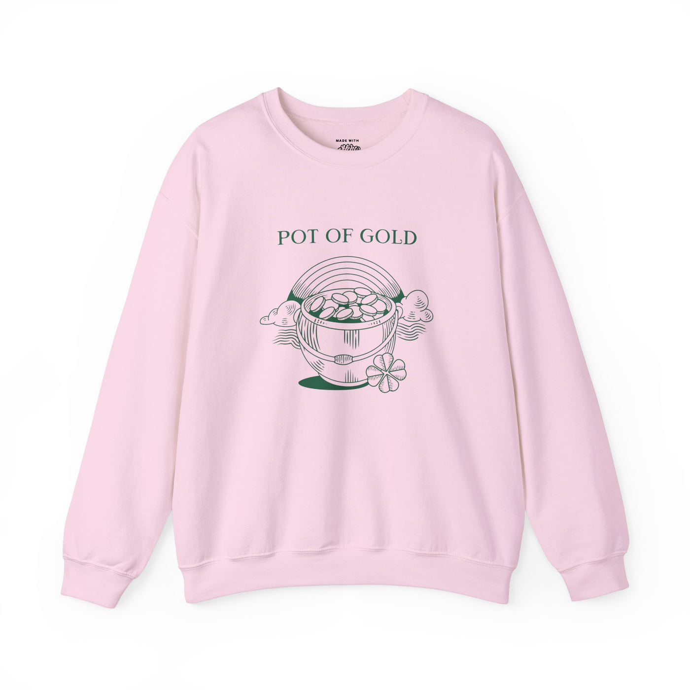 "POT OF GOLD" - Unisex Heavy Blend™ Crewneck Sweatshirt