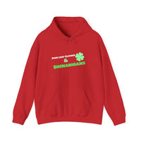 Load image into Gallery viewer, "Four Leaf Clovers &amp; Shenanigans" - Unisex Heavy Blend™ Hooded Sweatshirt