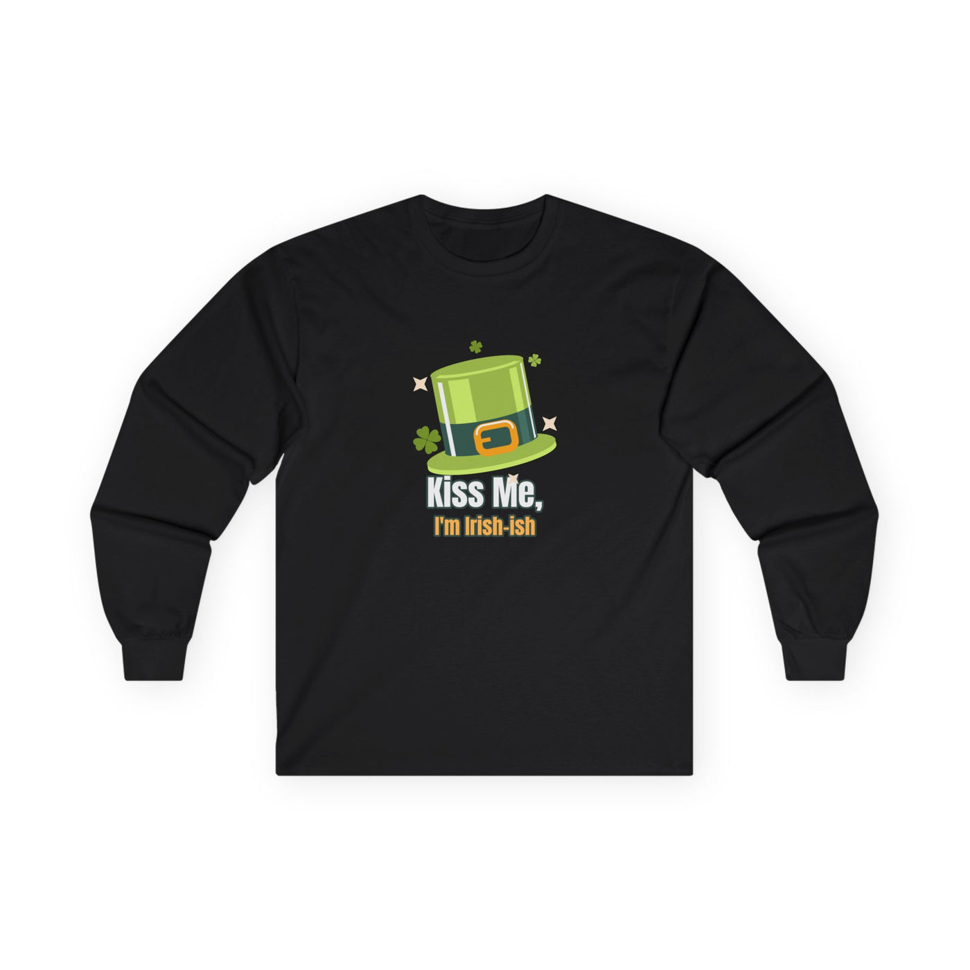 "Kiss Me, I'm Irish-ish" - Unisex Ultra Cotton Long Sleeve Tee