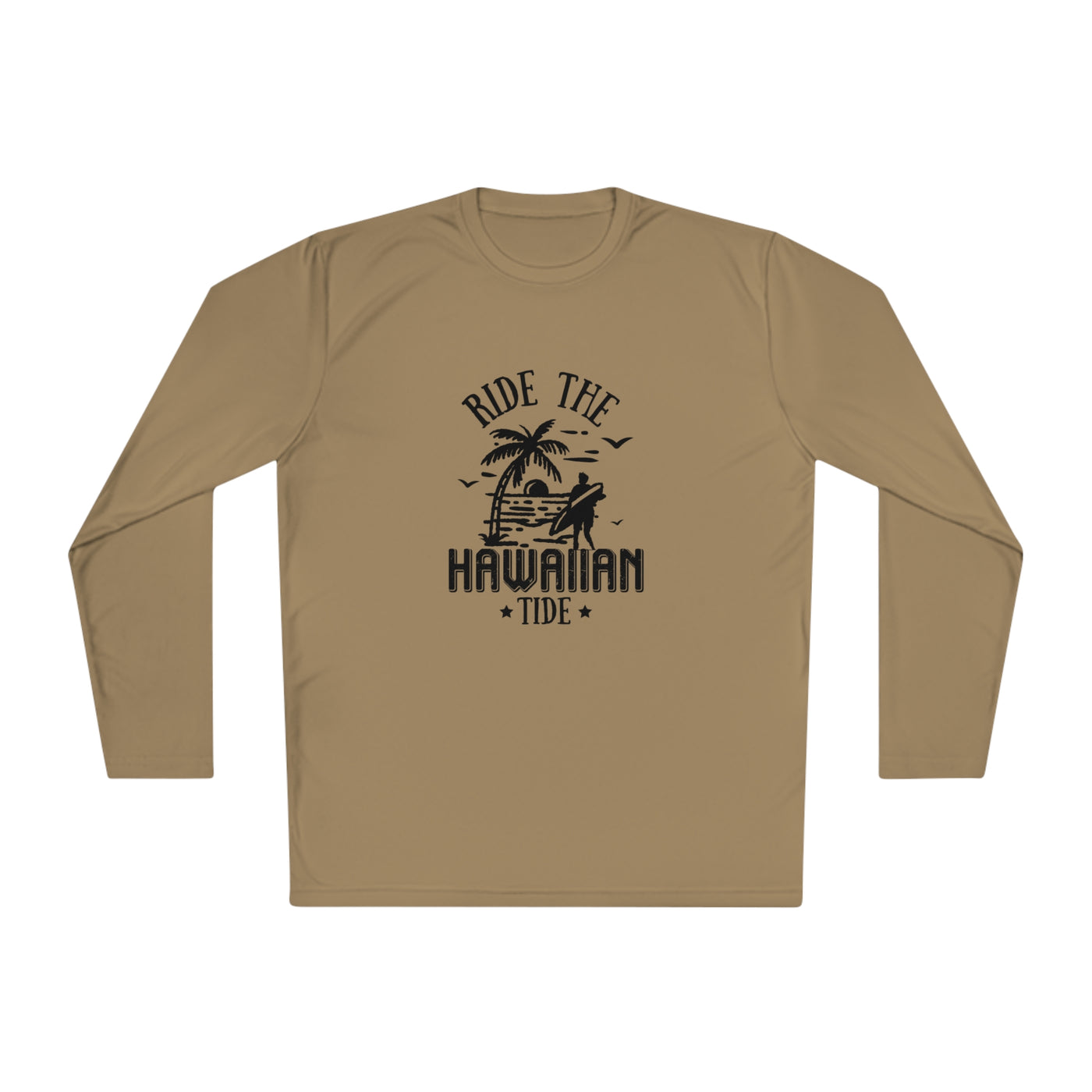 Hawaiian Tide - Moisture-Wicking Long Sleeve Tee