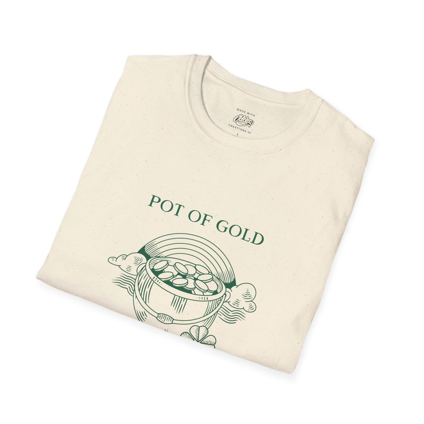 "POT OF GOLD" - Unisex Softstyle T-Shirt