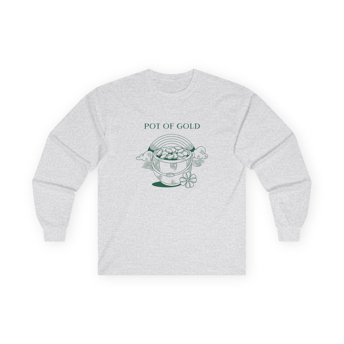 "POT OF GOLD" - Unisex Ultra Cotton Long Sleeve Tee