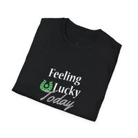 Load image into Gallery viewer, "FEELING LUCKY TODAY" - Unisex Softstyle T-Shirt