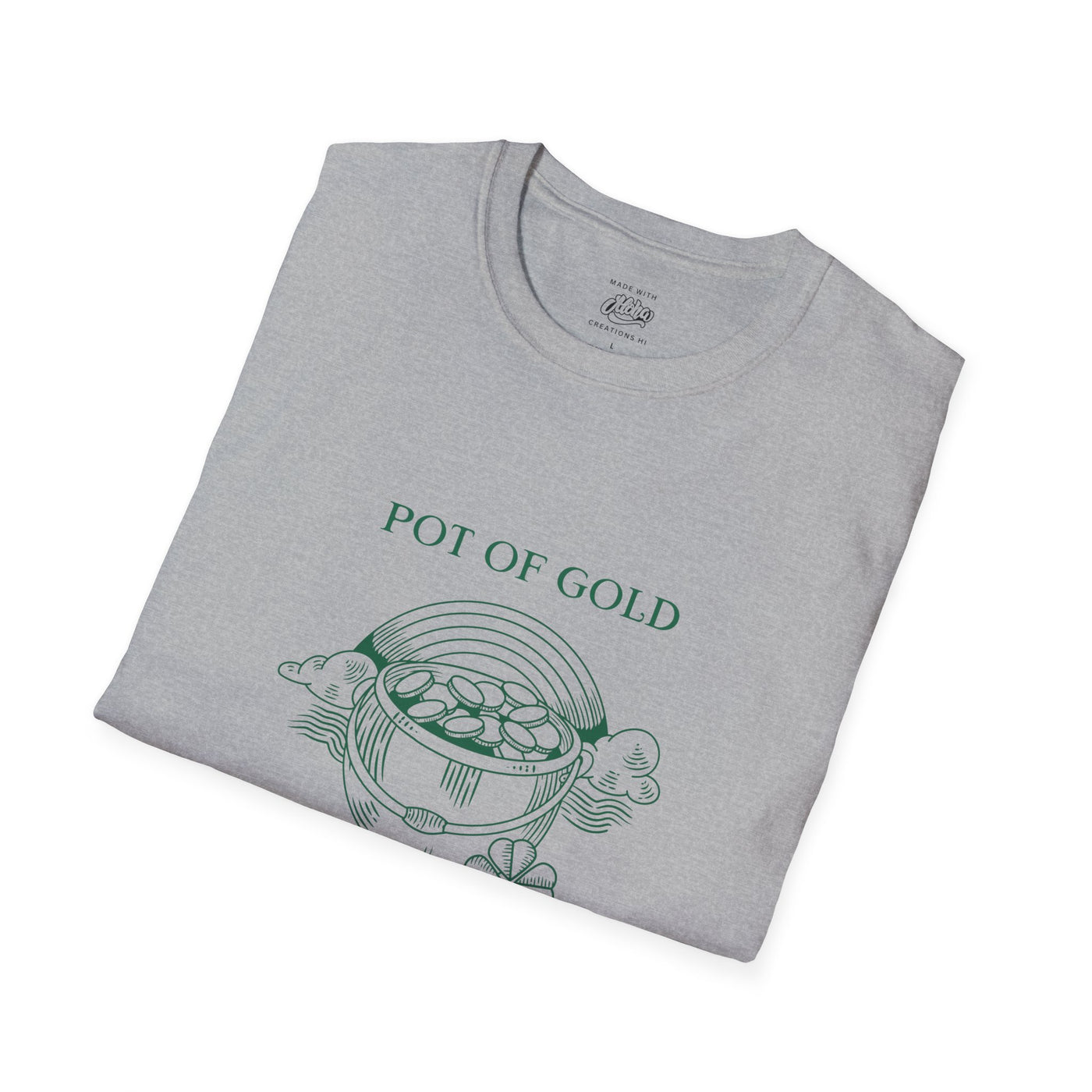 "POT OF GOLD" - Unisex Softstyle T-Shirt