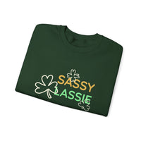 Load image into Gallery viewer, "SASSY LASSIE" - Unisex Heavy Blend™ Crewneck Sweatshirt