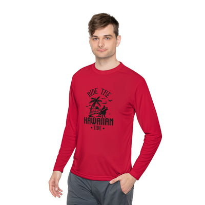 Hawaiian Tide - Moisture-Wicking Long Sleeve Tee