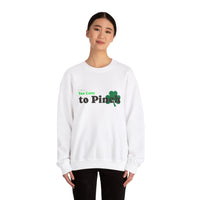 Load image into Gallery viewer, "Too Cute to Pinch" (BLACK) - Unisex Heavy Blend™ Crewneck Sweatshirt