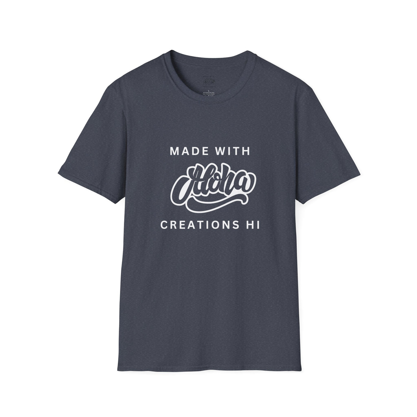 NEW LOGO - Unisex Softstyle T-Shirt (WHITE)