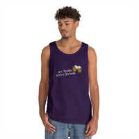 Load image into Gallery viewer, "0% IRISH, 100% DRUNK" - Unisex Heavy Cotton Tank Top
