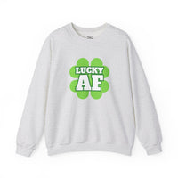Load image into Gallery viewer, "LUCKY AF" - Unisex Heavy Blend™ Crewneck Sweatshirt