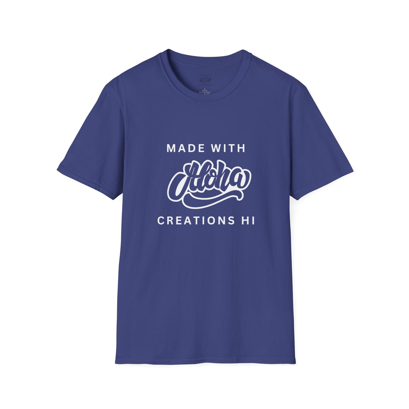 NEW LOGO - Unisex Softstyle T-Shirt (WHITE)