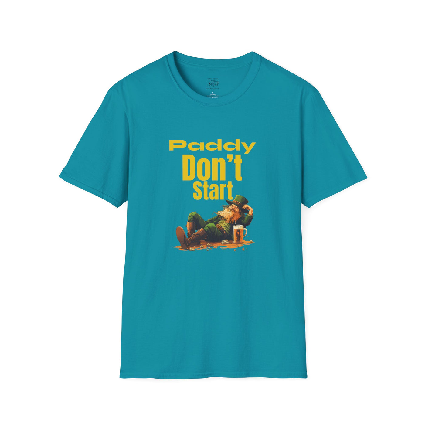 "PADDY DON'T START" - Unisex Softstyle T-Shirt