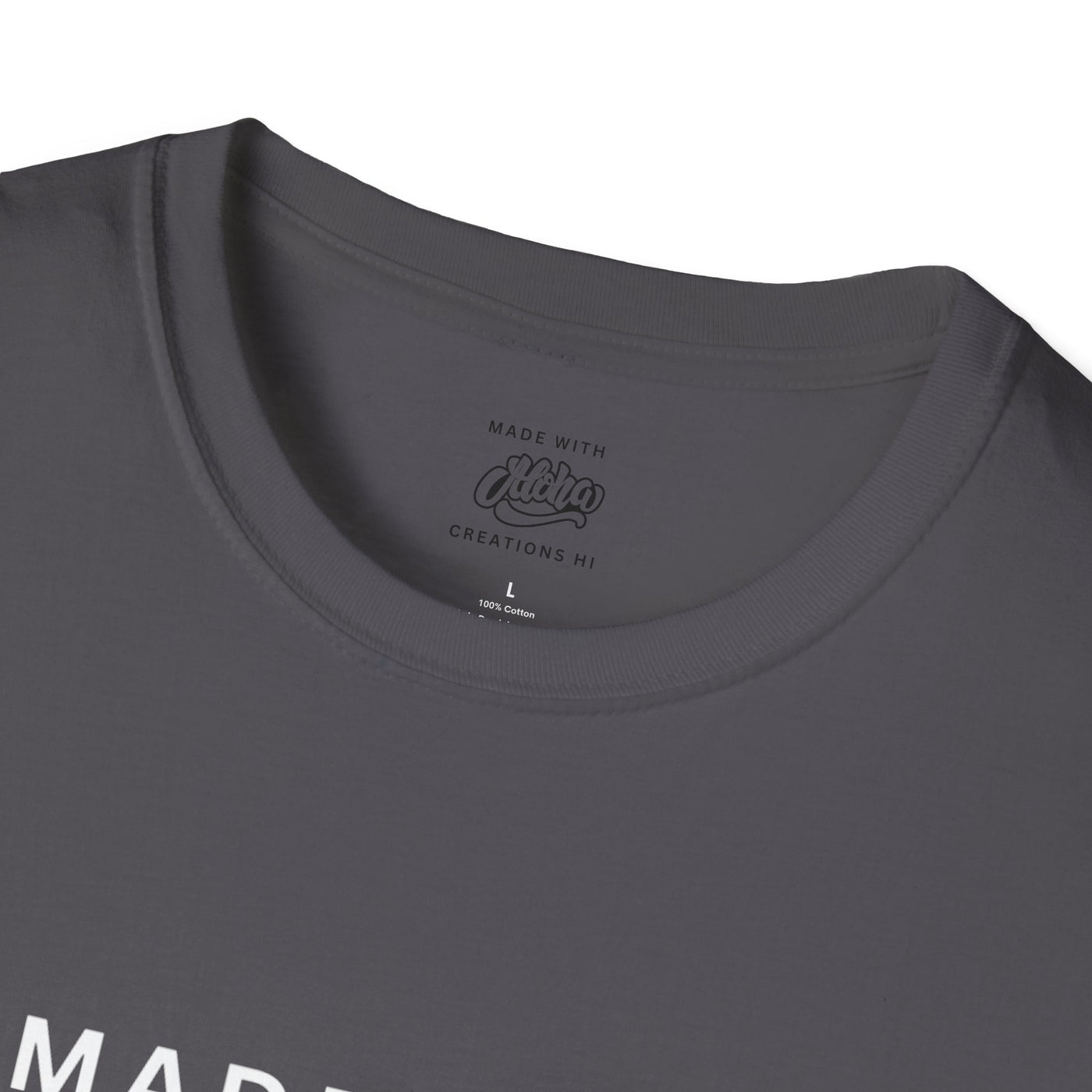 NEW LOGO - Unisex Softstyle T-Shirt (WHITE)