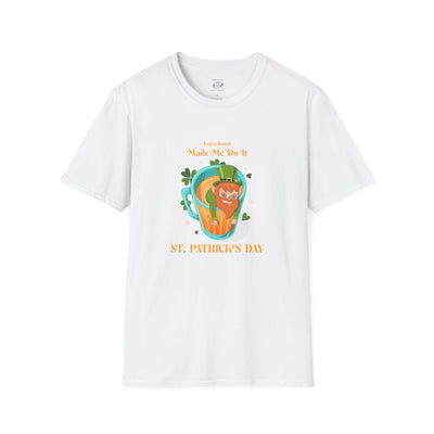 "Leprechauns Made Me Do It" - Unisex Softstyle T-Shirt