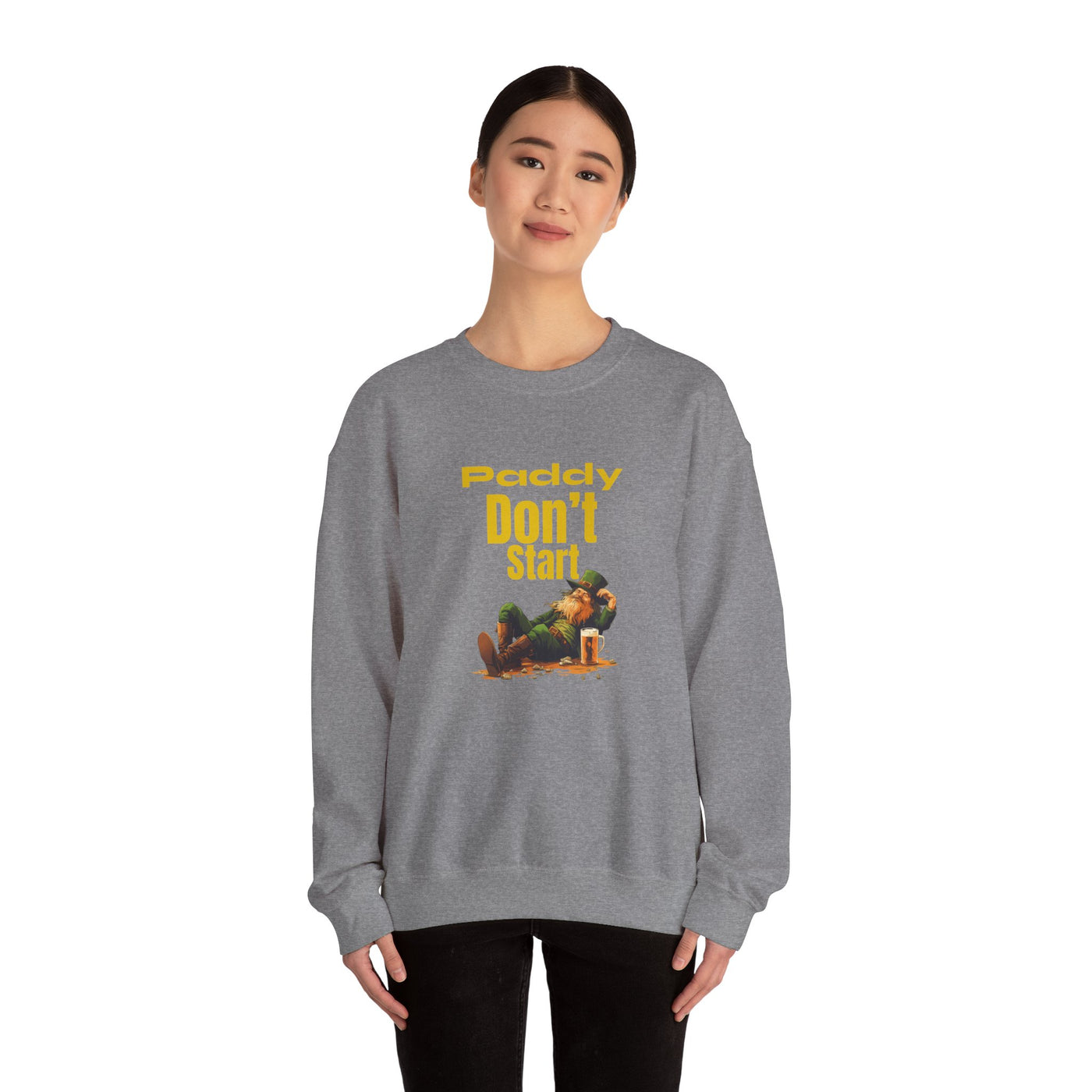 "PADDY DON'T START" - Unisex Heavy Blend™ Crewneck Sweatshirt