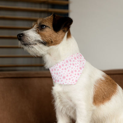 "Pink Sakura" Pet Bandana Collar