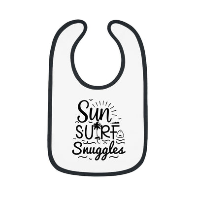 "Sun, Surf, Snuggles" Baby Bib