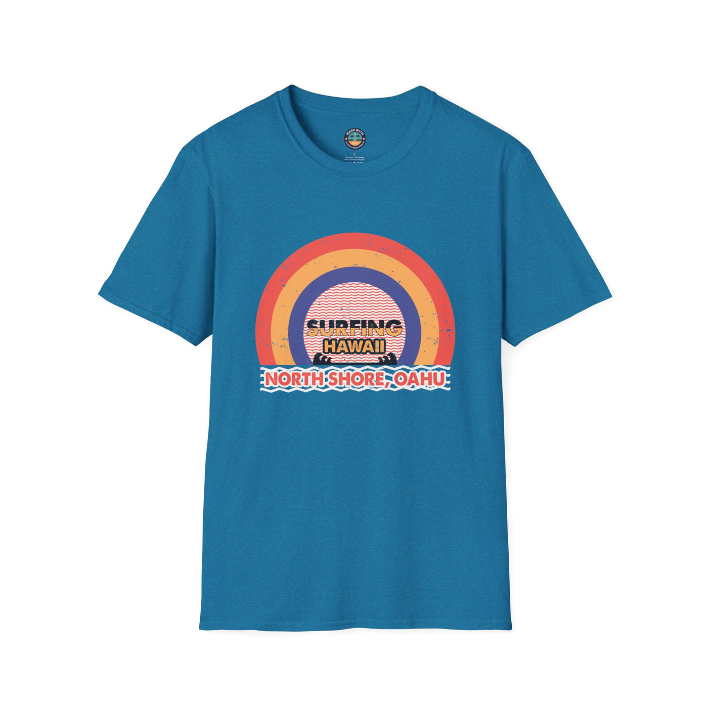 Rainbow North Shore - Unisex Softstyle T-Shirt