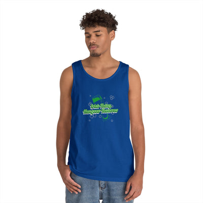 "Irish Today, Hungover Tomorrow" - Unisex Heavy Cotton Tank Top