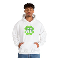 Load image into Gallery viewer, "LUCKY AF" Unisex Heavy Blend™ Hooded Sweatshirt
