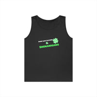 Load image into Gallery viewer, "Four Leaf Clovers &amp; Shenanigans" - Unisex Heavy Cotton Tank Top
