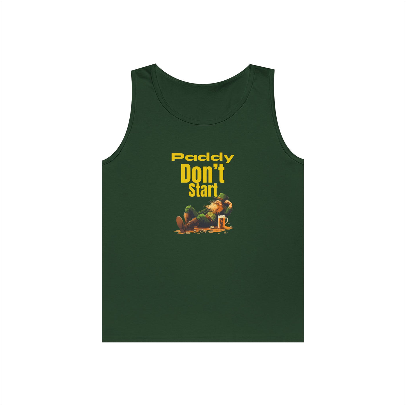 "PADDY DON'T START" - Unisex Heavy Cotton Tank Top