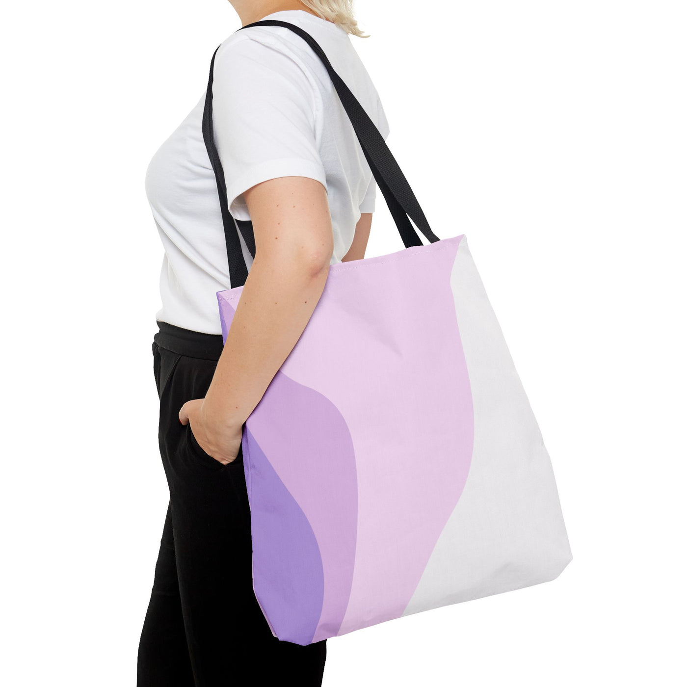 Purple Retro - Tote Bag (AOP)