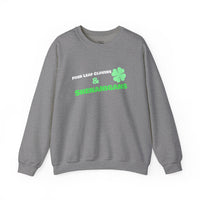 Load image into Gallery viewer, "Four Leaf Clovers &amp; Shenanigans" - Unisex Heavy Blend™ Crewneck Sweatshirt