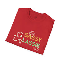 Load image into Gallery viewer, "SASSY LASSIE" - Unisex Softstyle T-Shirt