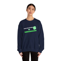 Load image into Gallery viewer, "Four Leaf Clovers &amp; Shenanigans" - Unisex Heavy Blend™ Crewneck Sweatshirt