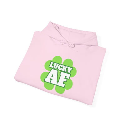 "LUCKY AF" Unisex Heavy Blend™ Hooded Sweatshirt