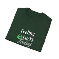 Load image into Gallery viewer, "FEELING LUCKY TODAY" - Unisex Softstyle T-Shirt