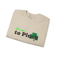 Load image into Gallery viewer, "Too Cute to Pinch" (BLACK) - Unisex Heavy Blend™ Crewneck Sweatshirt