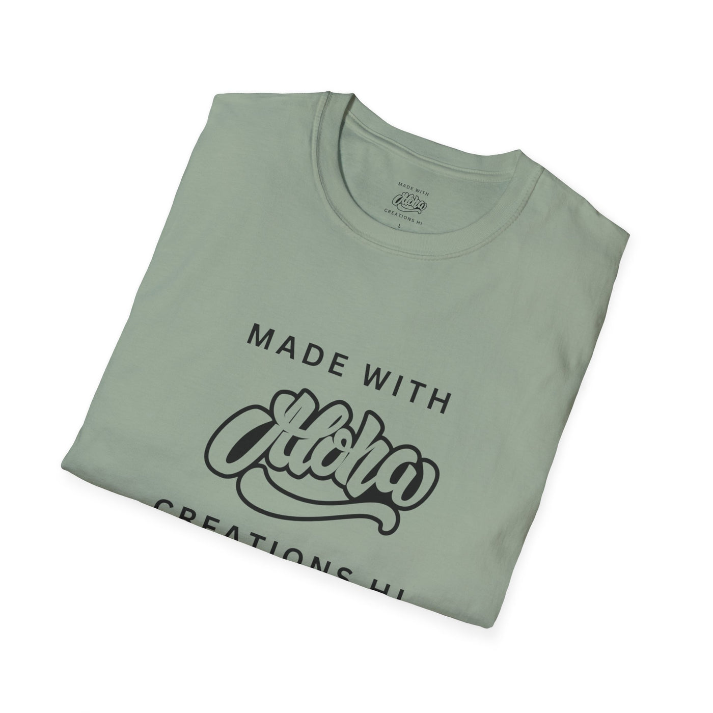 NEW LOGO - Unisex Softstyle T-Shirt (BLACK)