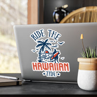 Load image into Gallery viewer, Top-Rated Hawaiian Tide Kiss-Cut Vinyl Decals