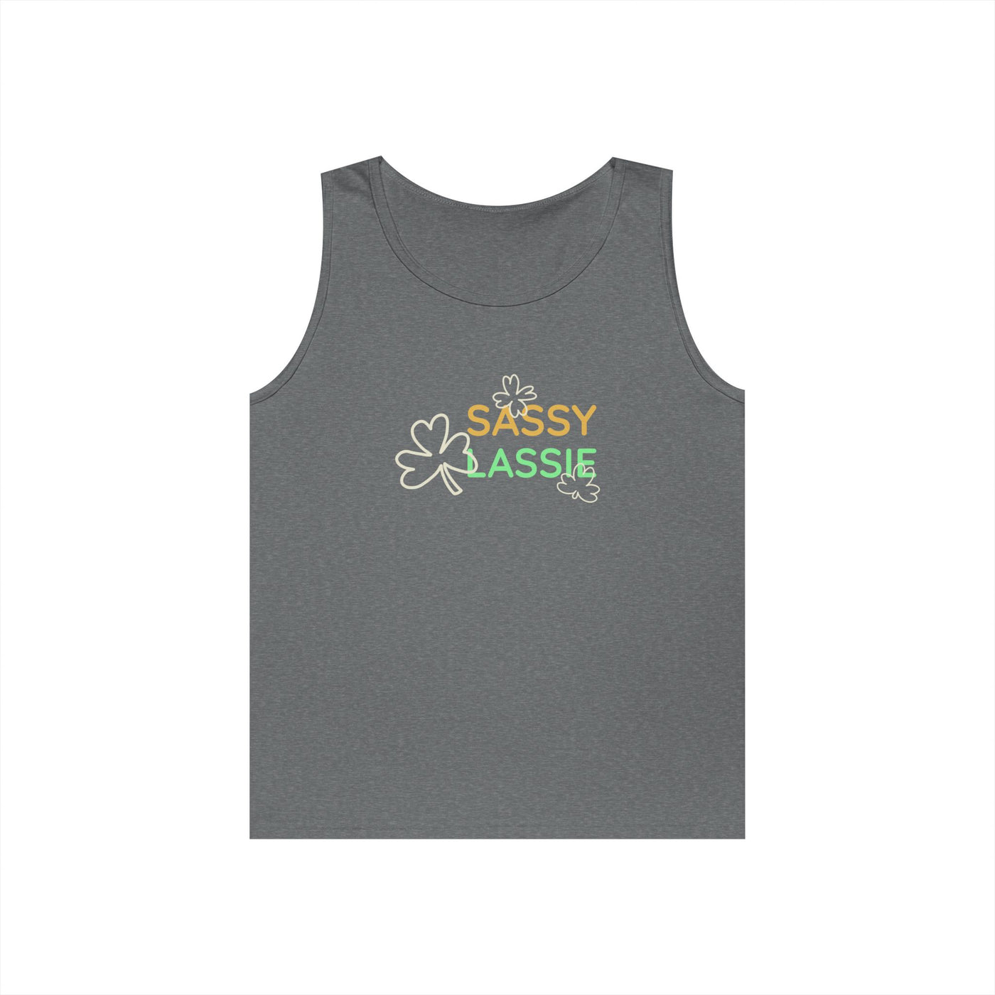 "SASSY LASSIE" - Unisex Heavy Cotton Tank Top