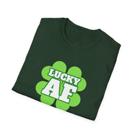 Load image into Gallery viewer, "LUCKY AF" - Unisex Softstyle T-Shirt