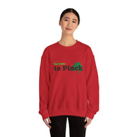 Load image into Gallery viewer, "Too Cute to Pinch" (BLACK) - Unisex Heavy Blend™ Crewneck Sweatshirt